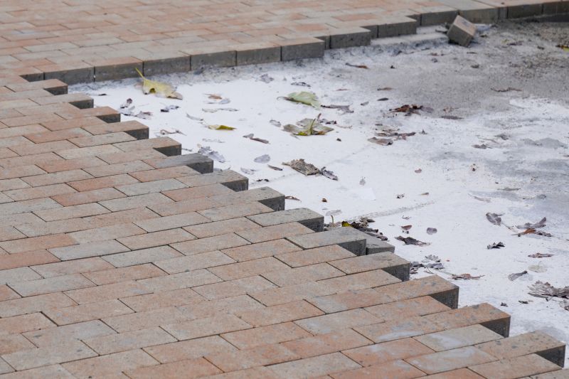 Brick Pavers Repairs - Before and After